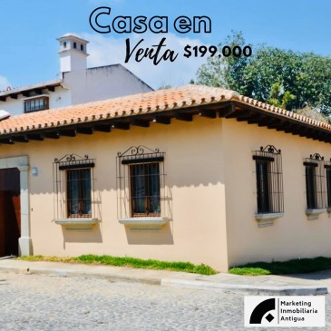 Casa en Venta en Antigua Guatemala - Casa en Guatemala